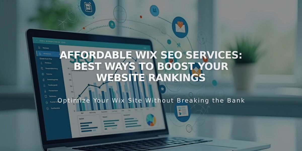 Affordable Wix SEO Services: Best Ways to Boost Your Website Rankings