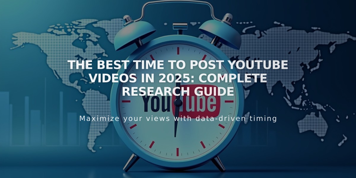 The Best Time to Post YouTube Videos in 2025: Complete Research Guide