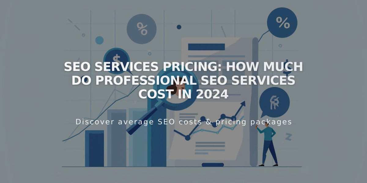 SEO Services Pricing: How Much Do Professional SEO Services Cost in 2024