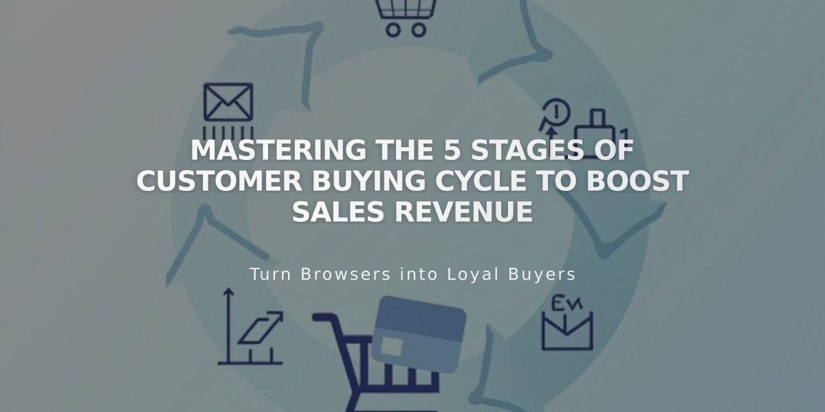 Mastering the 5 Stages of Customer Buying Cycle to Boost Sales Revenue