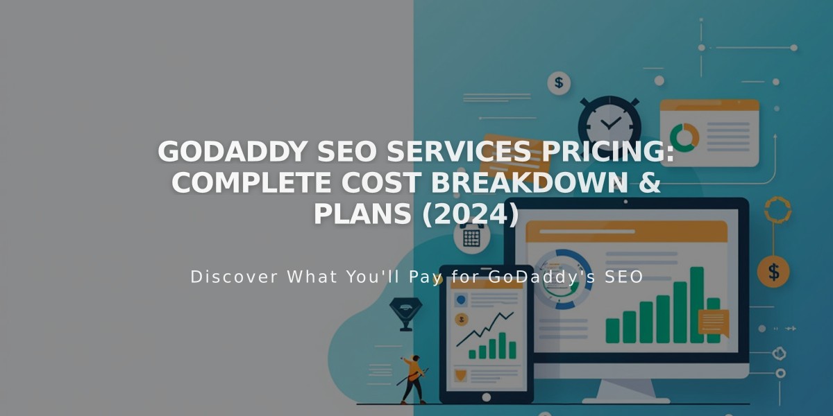 GoDaddy SEO Services Pricing: Complete Cost Breakdown & Plans (2024)