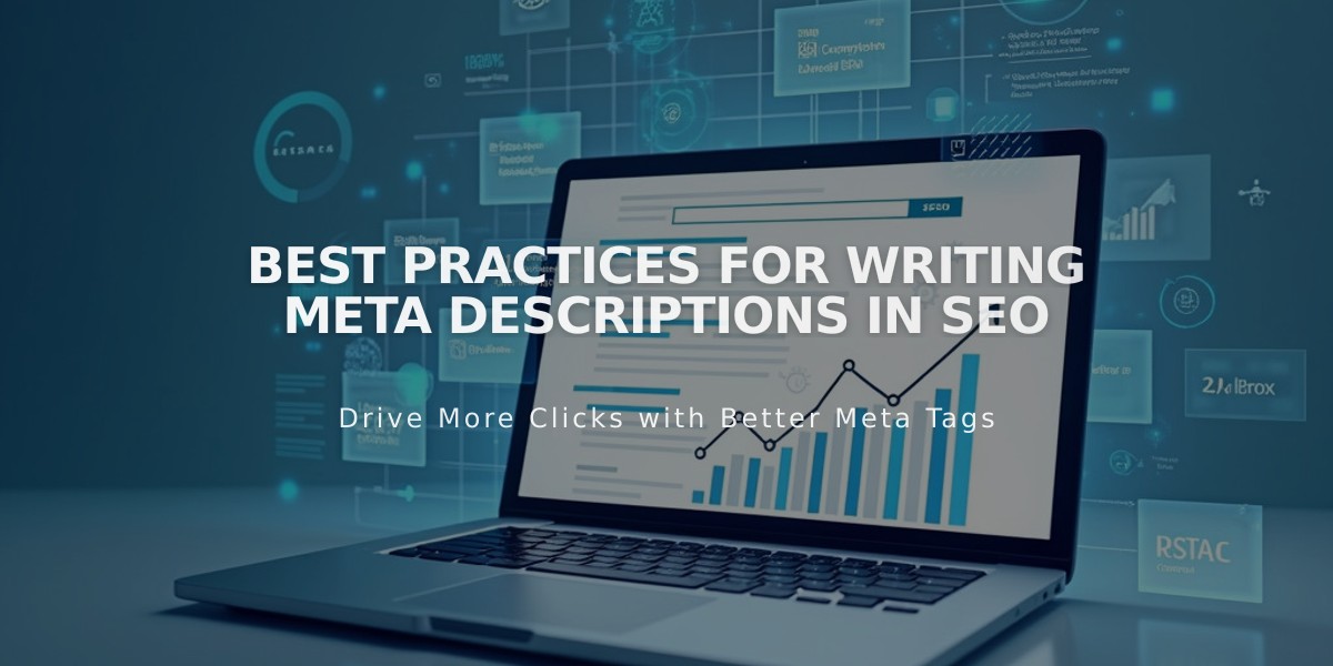 Best Practices for Writing Meta Descriptions in SEO