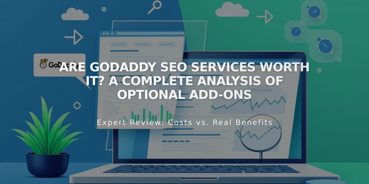 Are GoDaddy SEO Services Worth It? A Complete Analysis of Optional Add-ons