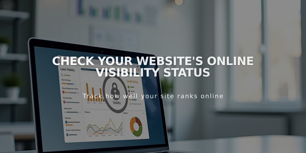 Check Your Website's Online Visibility Status