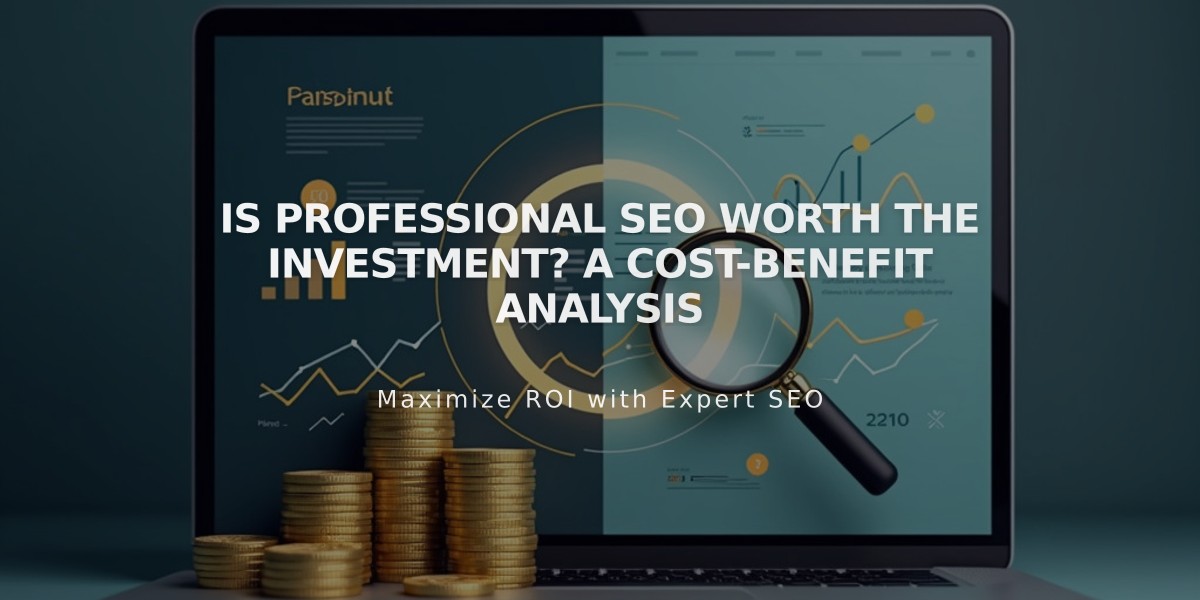 Is Professional SEO Worth the Investment? A Cost-Benefit Analysis