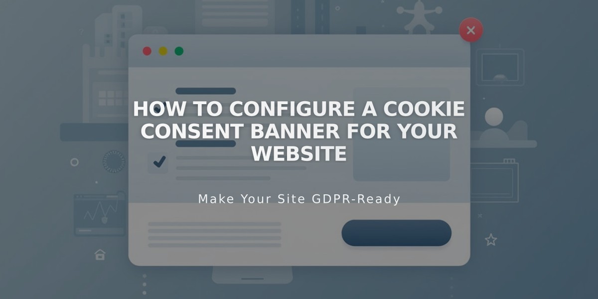 How to Configure a Cookie Consent Banner for Your Website