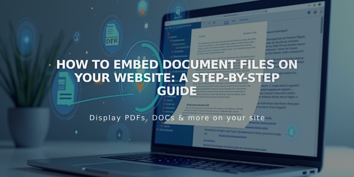 How to Embed Document Files on Your Website: A Step-by-Step Guide