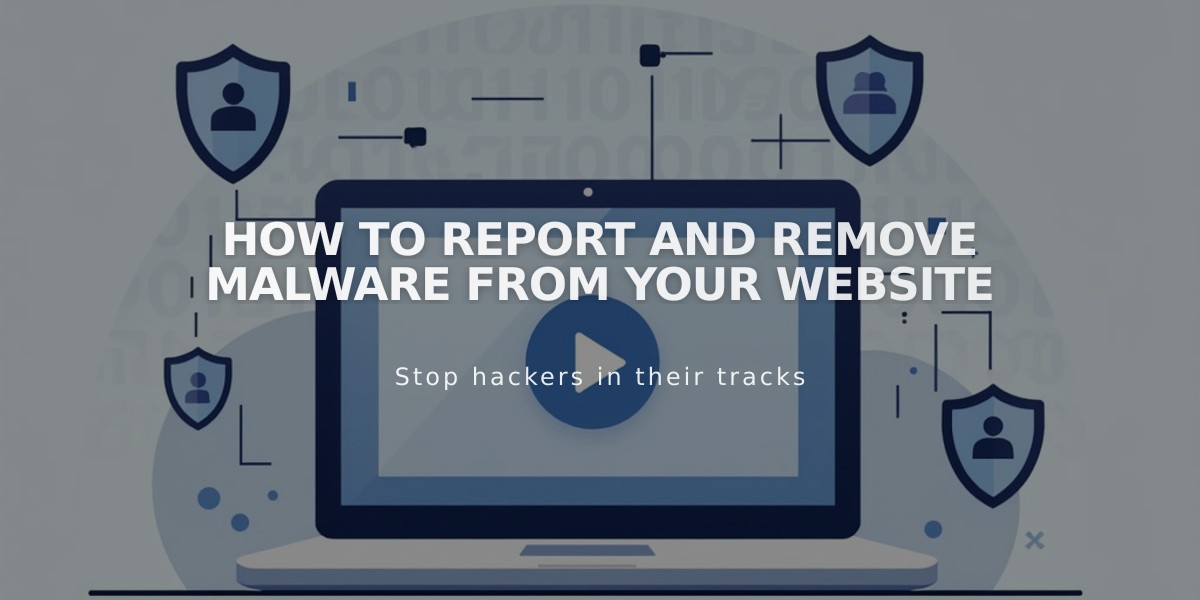 How to Report and Remove Malware from Your Website