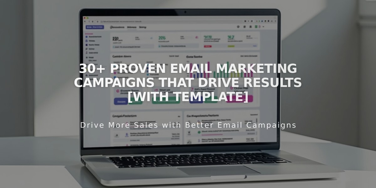 30+ Proven Email Marketing Campaigns That Drive Results [With Template]