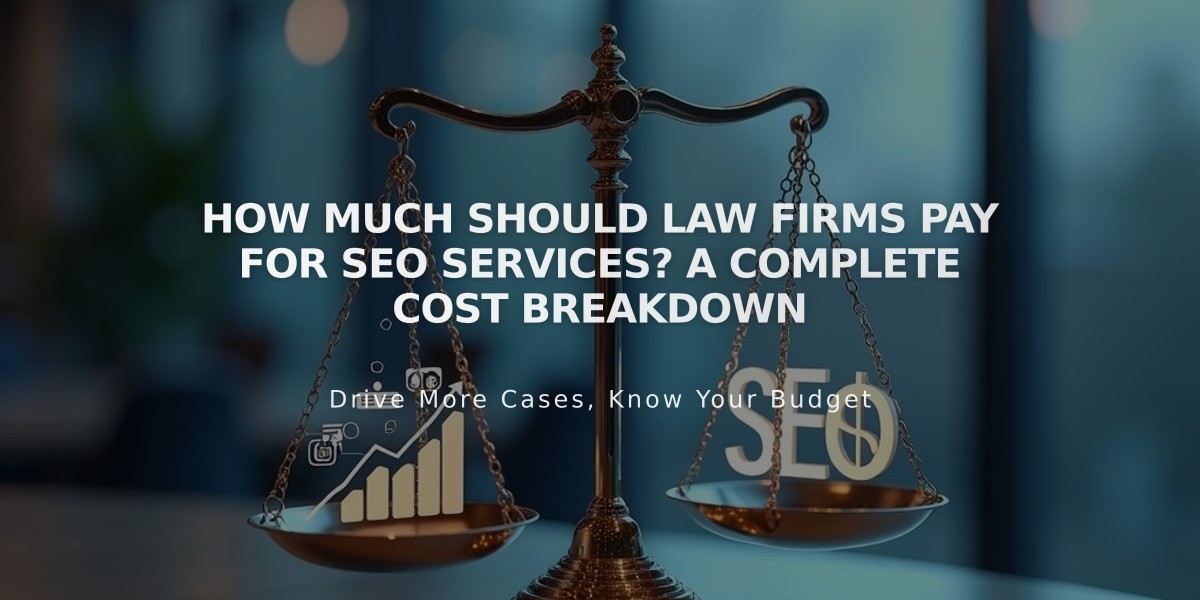 How Much Should Law Firms Pay for SEO Services? A Complete Cost Breakdown