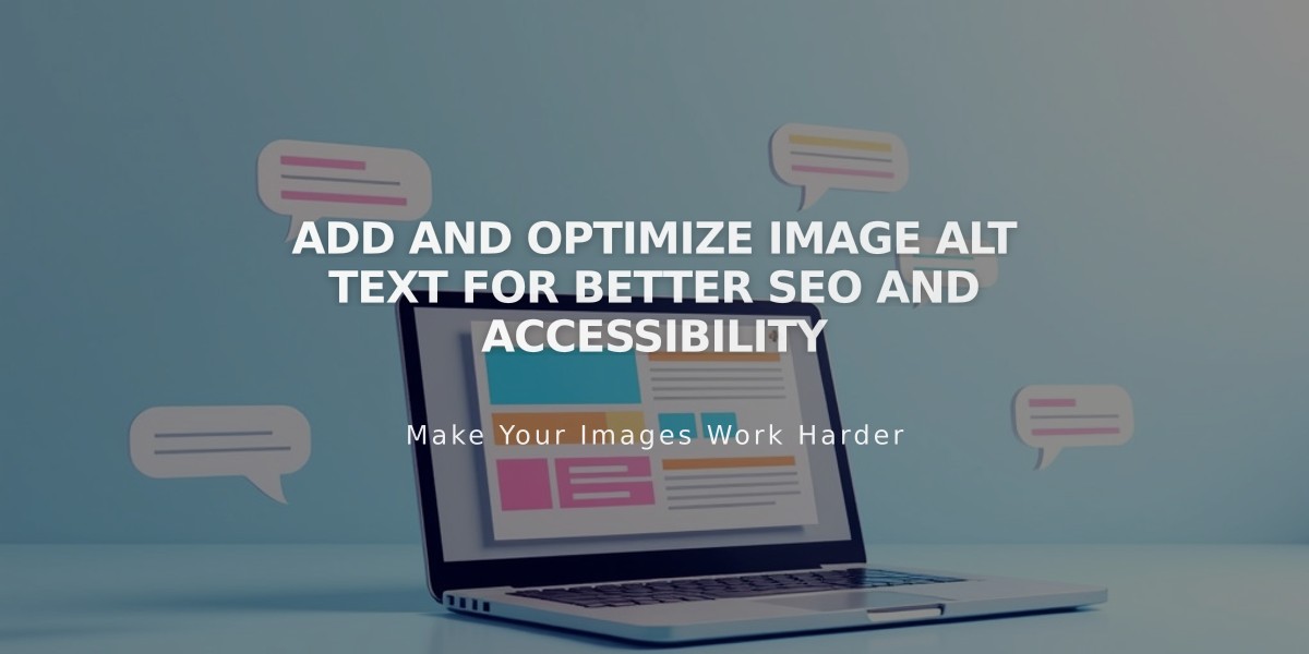 Add and Optimize Image Alt Text for Better SEO and Accessibility