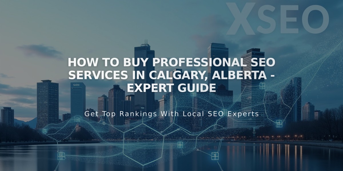 How to Buy Professional SEO Services in Calgary, Alberta - Expert Guide