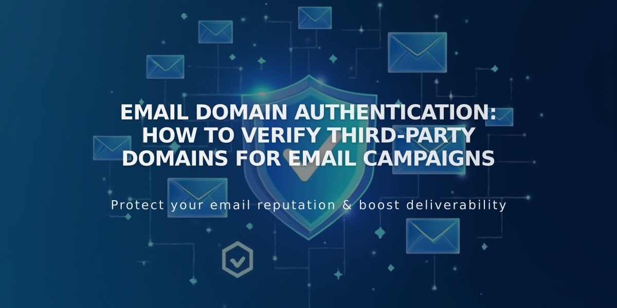 Email Domain Authentication: How to Verify Third-Party Domains for Email Campaigns