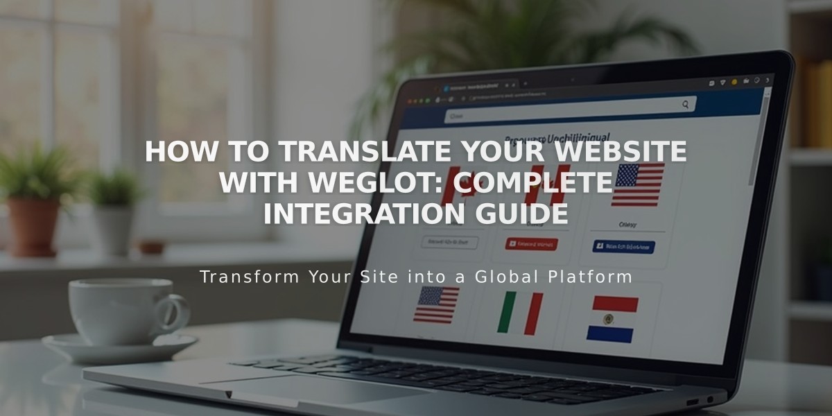 How to Translate Your Website with Weglot: Complete Integration Guide