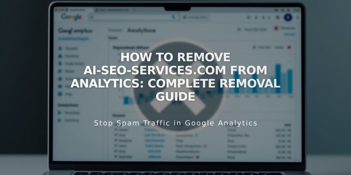 How to Remove ai-seo-services.com From Analytics: Complete Removal Guide