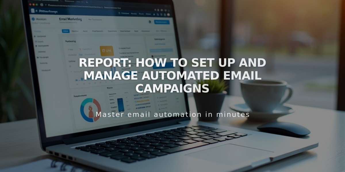 Report: How to Set Up and Manage Automated Email Campaigns