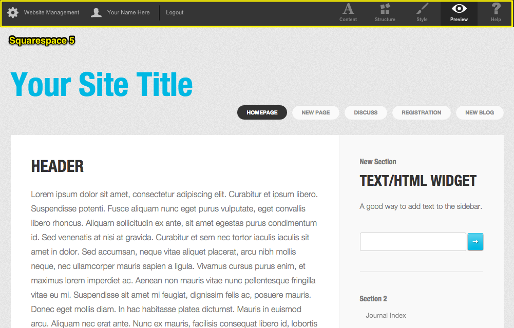 Customize Text and HTML Widget