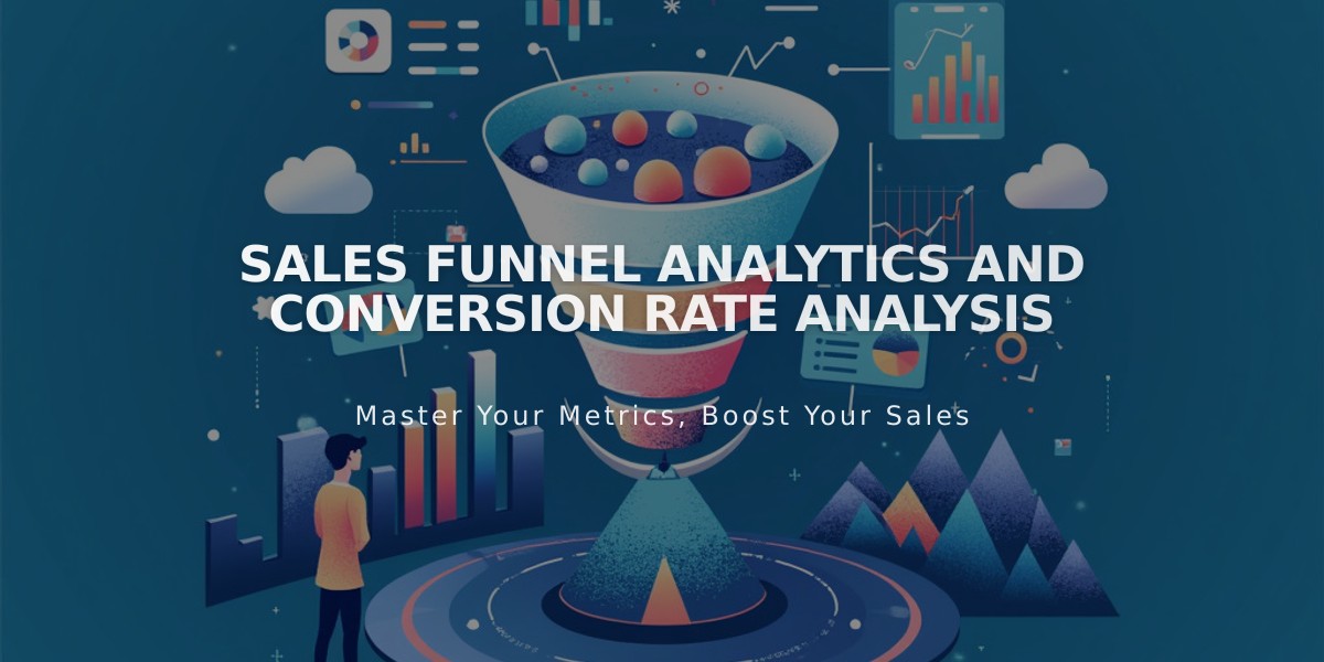 Sales Funnel Analytics and Conversion Rate Analysis