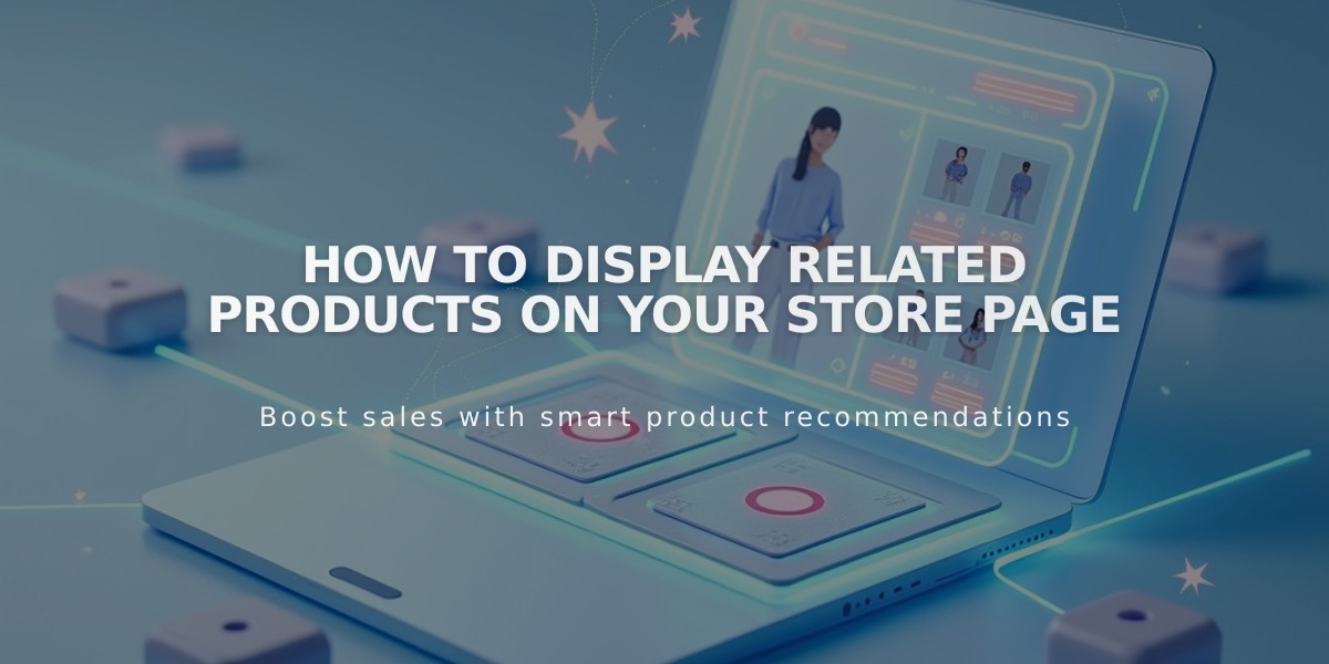 How to Display Related Products on Your Store Page