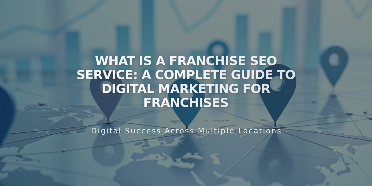 What Is a Franchise SEO Service: A Complete Guide to Digital Marketing for Franchises