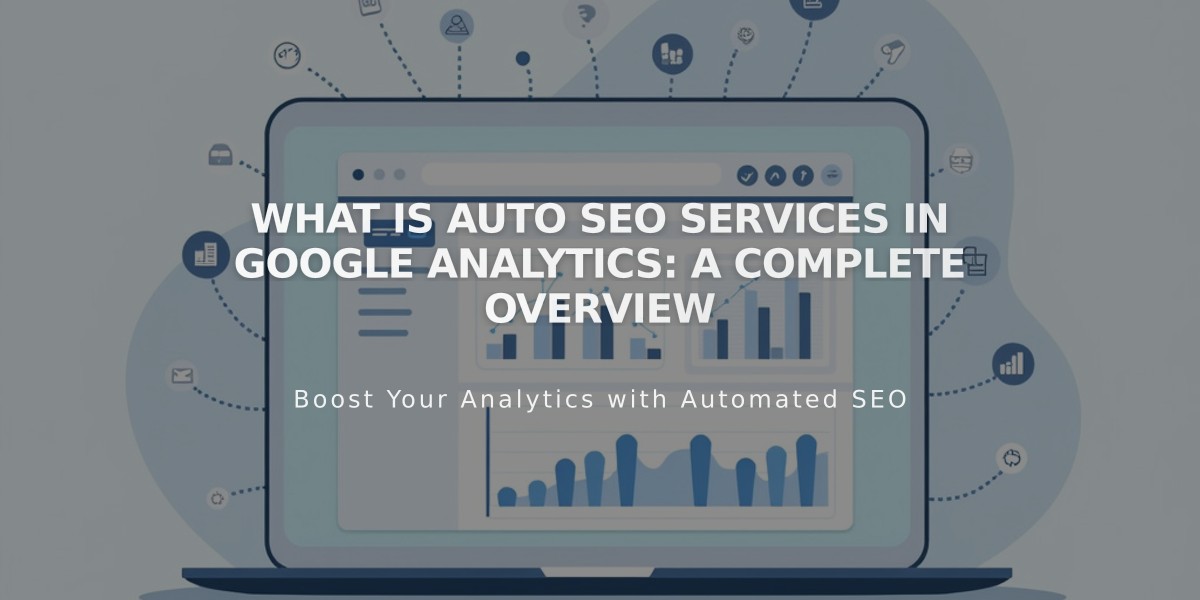 What Is Auto SEO Services in Google Analytics: A Complete Overview