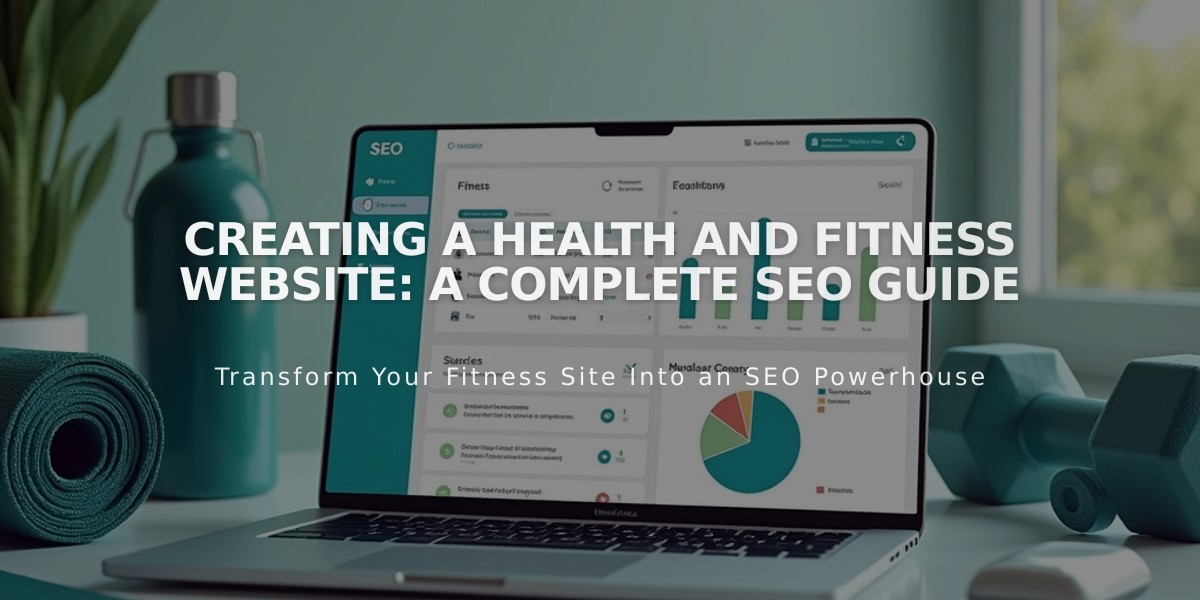 Creating a Health and Fitness Website: A Complete SEO Guide