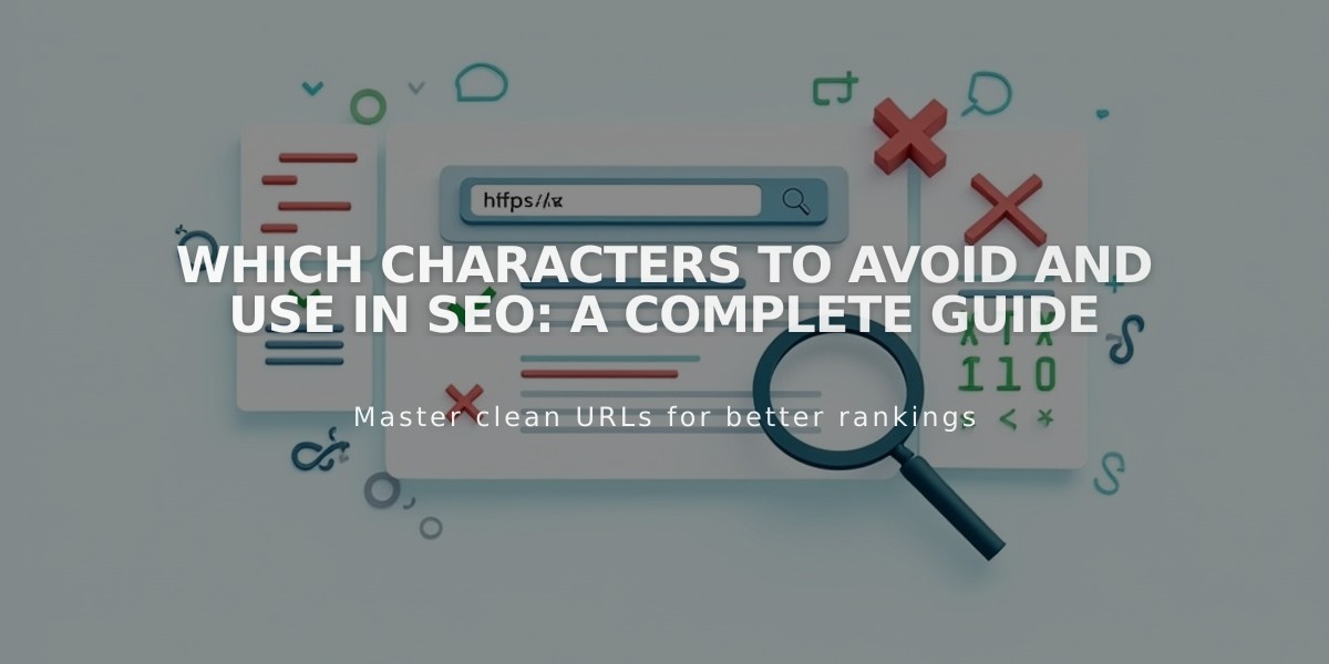 Which Characters to Avoid and Use in SEO: A Complete Guide