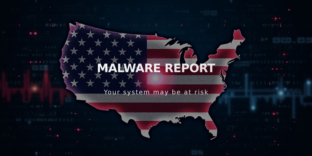 Malware report