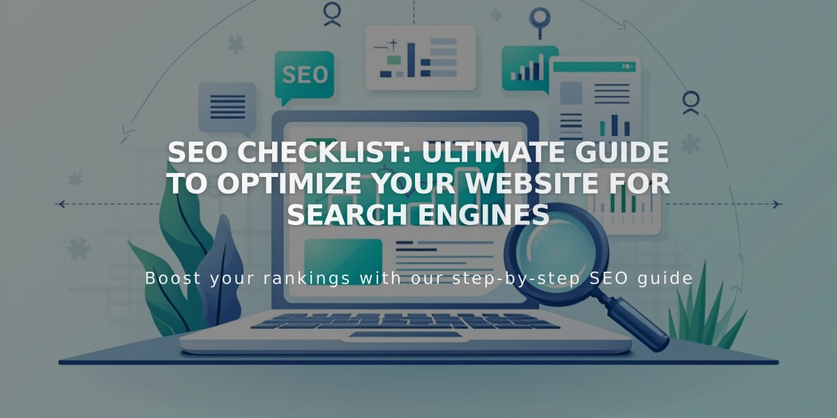 SEO Checklist: Ultimate Guide to Optimize Your Website For Search Engines