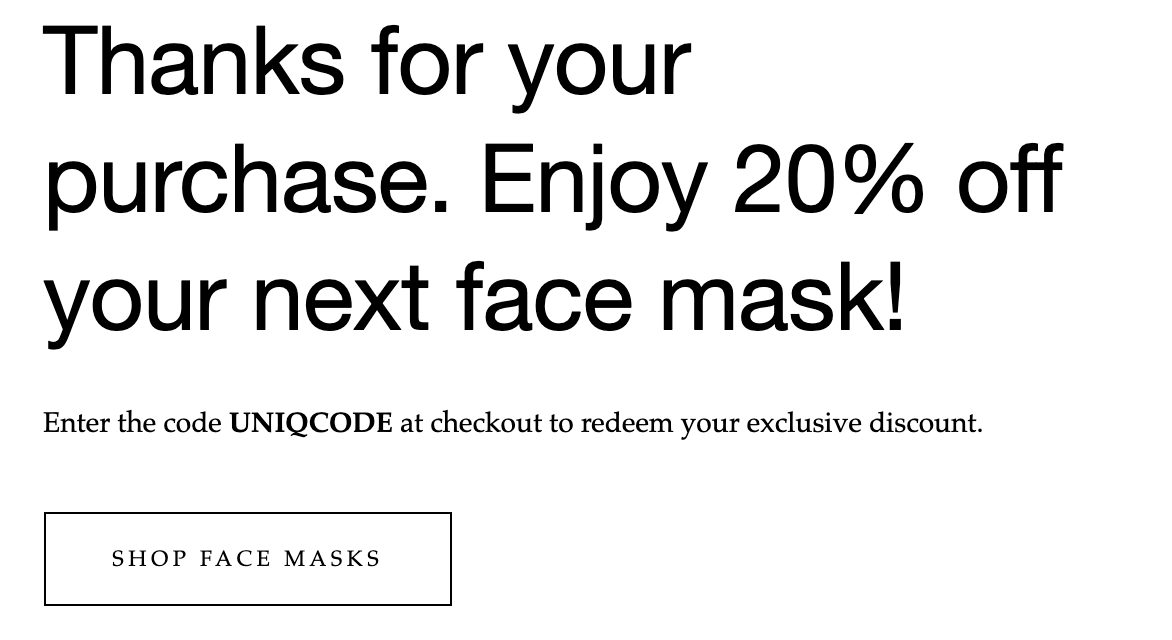 Buy a Mask button